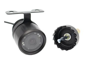 G135 Κάμερα οπισθοπορείας στρόγγυλη με νυχτερινή λήψη και βάση