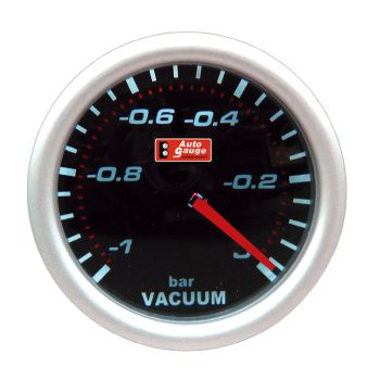 Όργανο Υποπίεσης Αέρα Vacuum Auto Gauge Μαύρο 52mm 0000625