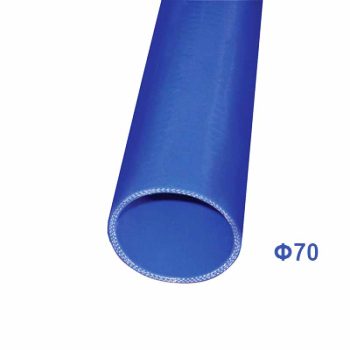 Κολάρο Σιλικόνης Ίσιο Φ70mm 1m Μπλε 0003192