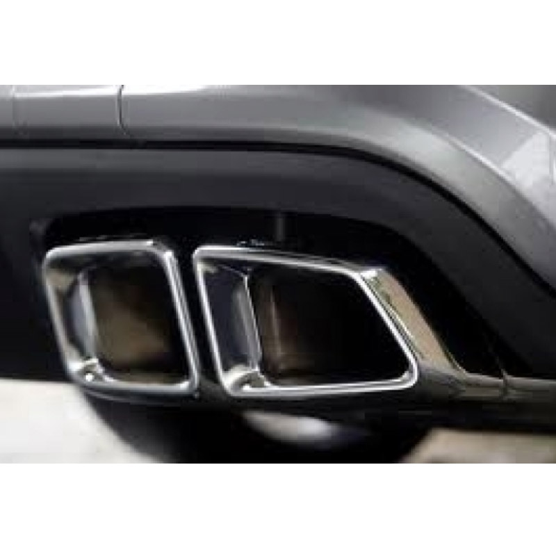 Μπούκες Εξάτμισης Διπλές "Τετράμπουκα" Για Mercedes-Benz W211