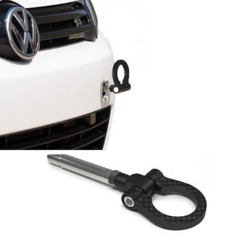 Γάντζος Ρυμούλκησης Tow Hook Carbon Μάυρος Για VW Golf Scirocco Passat / Seat Ibiza Leon 0015070