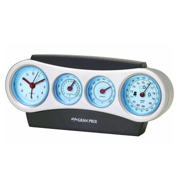 Klima Station Ρολόι / Θερμόμετρο / Υγρόμετρο / Βαρόμετρο 4 σε 1 0021887