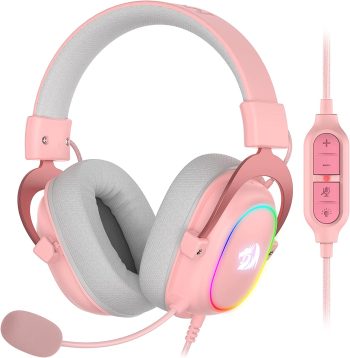 Gaming Ακουστικά - Redragon H510 Zeus-X RGB Pink