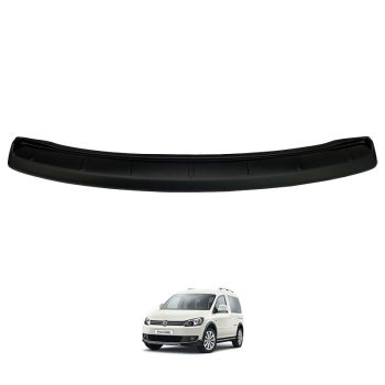 Προστατευτικό Πίσω Προφυλακτήρα Για VW Caddy 2003-2015 Από Abs Πλαστικό Μαύρο 0027231