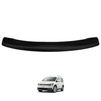 Προστατευτικό Πίσω Προφυλακτήρα Για VW Caddy 2015-2020 Από Abs Πλαστικό Μαύρο 0027232
