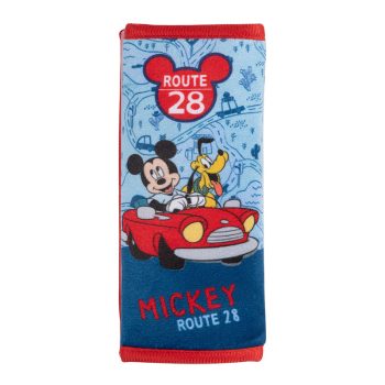 Μαξιλαράκι Ζώνης Ασφαλείας Mickey - Pluto ''Route 28'' Βελούδινο Μπλε-Κόκκινο 1 Τεμάχιο 0027752