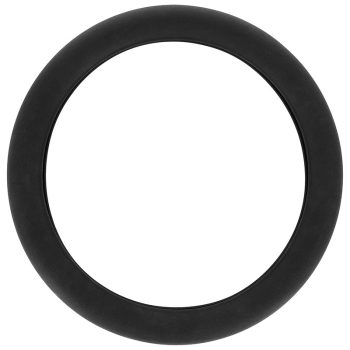 Κάλυμμα Tιμονιού ''Black Silicone'' Μαύρο OneSize Universal 34-50cm 0028132