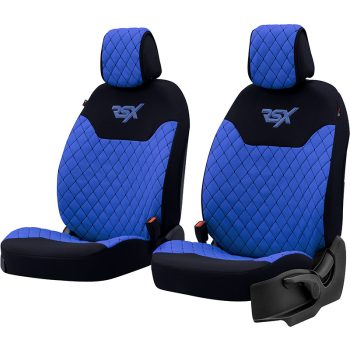 Ημικαλύμματα Μπροστινών Καθισμάτων Otom RSX Sport  Ύφασμα Κεντητό Καπιτονέ Μπλε / Μαύρο RSXL-105 2 Τεμάχια 0028328