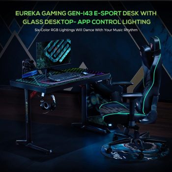 Gaming Γραφείο - Eureka Ergonomic® ERK-GTG-I43-V1