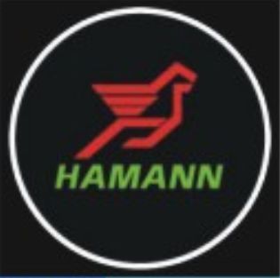 DLHAM Προτζέκτορες πόρτας με λογότυπο Hamann με 5W led - με τρύπημα