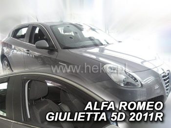 10113 Ανεμοθραύστες Heko για Alfa Romeo Giulietta (2010+) 5 πορτο - 2 τμχ. εμπρός