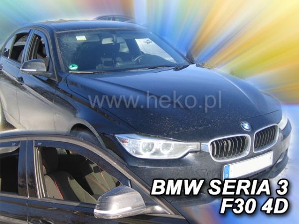 11150 Ανεμοθραύστες για  BMW 3 F30  (2012+) sedan - 4 τμχ. εμπρός και πίσω