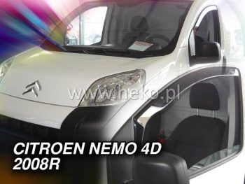 15160 Ανεμοθραύστες για Citroen Nemo / Fiat Fiorino / Qubo / Peugeot Bipper (2008+)  2 τμχ. εμπρός
