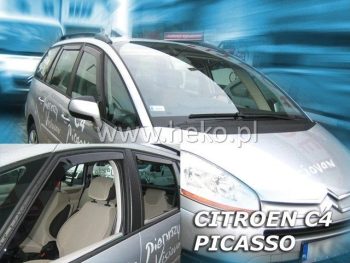 12234 Ανεμοθραύστες για Citroen C4  Picasso / Grand (2006-2013) 5 πορτο - 2 τμχ. εμπρός