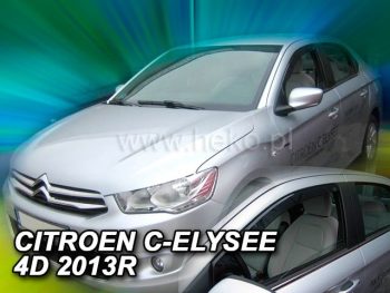 12256 Ανεμοθραύστες για Citroen C-Elysee (2013+) sedan - 2 τμχ. εμπρός