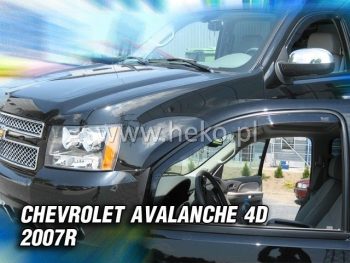 10524 Ανεμοθραύστες για Chevrolet Avalanche (2007+) 4 πορτο  - 2 τμχ. εμπρός