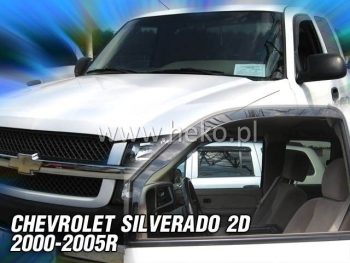 10525 Ανεμοθραύστες για Chevrolet Silverado (2000-2005) 2/4 πορτο - 2 τμχ. εμπρός