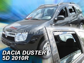 13108 Ανεμοθραύστες για Dacia Duster (2010+) 5 πορτο - 4 τμχ. εμπρός και πίσω