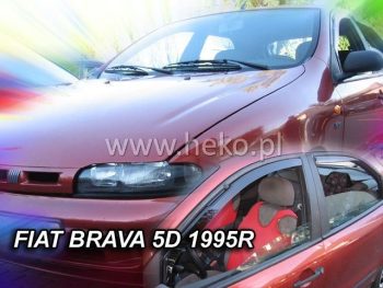 15159 Ανεμοθραύστες για Fiat Brava (1995+) sedan - 4 τμχ. εμπρός και πίσω