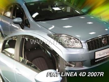 15154 Ανεμοθραύστες για Fiat Linea (2007+) sedan - 4 τμχ. εμπρός και πίσω