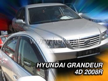 17254 Ανεμοθραύστες για Hyundai Grandeur (2005-2011) sedan - 4 τμχ. εμπρός και πίσω
