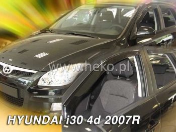 17248 Ανεμοθραύστες για Hyundai i30 (2007-2012) 5 πορτο - 2 τμχ. εμπρός
