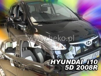 17251 Ανεμοθραύστες για Hyundai i10 (2008+) 5 πορτο - 2 τμχ. εμπρός