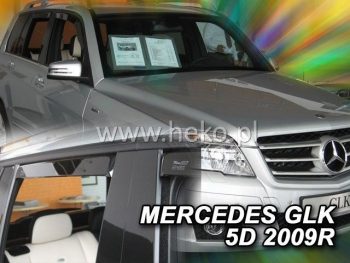 23270 Ανεμοθραύστες για Mercedes GLK X204 (2008+) 5 πορτο - 4 τμχ. εμπρός και πίσω