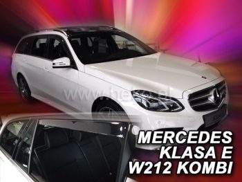 23289 Ανεμοθραύστες για Mercedes E-Class W212  (2009-2016) combi - 4 τμχ. εμπρός και πίσω
