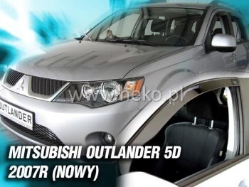 23351 Ανεμοθραύστες για Mitsubishi Outlander (2006-2012)  - 2 τμχ. εμπρός