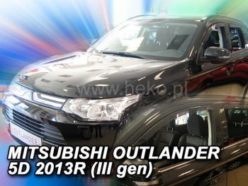 23352 Ανεμοθραύστες για Mitsubishi Outlander (2006-2012)  - 4 τμχ. εμπρός και πίσω