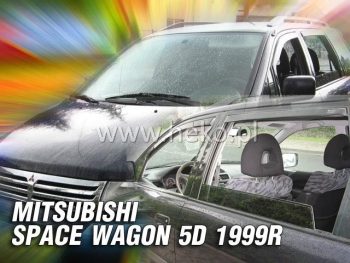 23354 Ανεμοθραύστες για Mitsubishi Space Wagon (1999-2005) 5 πορτο - 2 τμχ. εμπρός