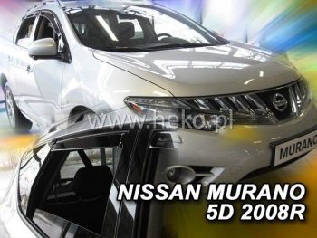 24273 Ανεμοθραύστες για Nissan Murano (2008+) 5 πορτο - 4 τμχ. εμπρός και πίσω