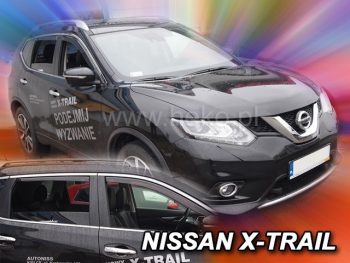 24288 Ανεμοθραύστες για Nissan X-Trail  (2013+) - 4 τμχ. εμπρός και πίσω