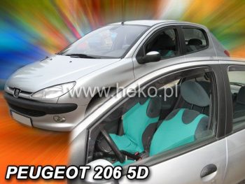 26122 Ανεμοθραύστες για Peugeot 206  combi - 4 τμχ. εμπρός και πίσω