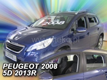 26152 Ανεμοθραύστες για Peugeot 2008 (2013+ ) 5 πορτο - 4 τμχ. εμπρός και πίσω