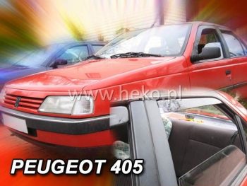 26135 Ανεμοθραύστες για Peugeot 405 sedan - 4 τμχ. εμπρός και πίσω
