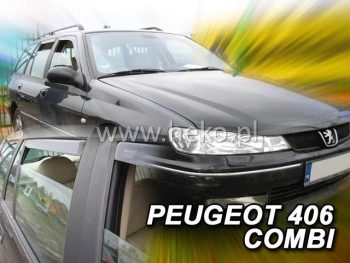 26136 Ανεμοθραύστες για Peugeot 406   (1995+) combi - 4 τμχ. εμπρός και πίσω