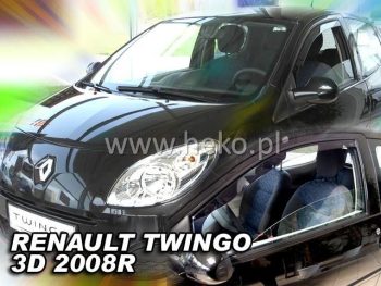 27142 Ανεμοθραύστες για Renault Twingo (2000-2007) 3 πορτο
