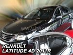 27182 Ανεμοθραύστες για Renault Latitude (2011+) sedan - 4 τμχ εμπρός και πίσω