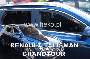 27001 Ανεμοθραύστες για Renault Talisman / Grandtour (2015+) 5 πορτο - 4 τμχ εμπρός και πίσω