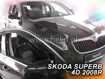 28314 Ανεμοθραύστες για Skoda Superb (2002-2008) sedan - 2 τμχ εμπρός