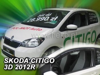 31191 Ανεμοθραύστες για Skoda Citigo / Vw Up (2012+) 3 πορτο