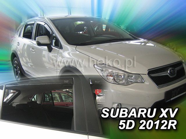 28514 Ανεμοθραύστες για Subaru XV (2012+) 5 πορτο - 2 τμχ εμπρός