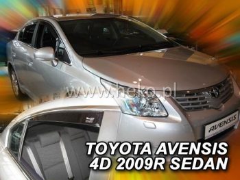 29609 Ανεμοθραύστες για Toyota Avensis (2009+) sedan - 4 τμχ εμπρός και πίσω