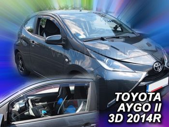 29378 Ανεμοθραύστες για Toyota Aygo (2005-2014) - 3 πορτο