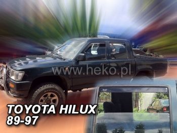 29315 Ανεμοθραύστες για Toyota Hilux (1989-1997) 4 πορτο - 4 τμχ. εμπρός και πίσω