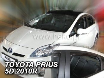 29626 Ανεμοθραύστες για Toyota Prius (2010-2015) 5 πορτο - 4 τμχ εμπρός και πίσω