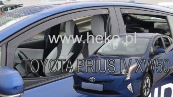 29647 Ανεμοθραύστες για Toyota Prius (2016+) 5 πορτο - 4 τμχ εμπρός και πίσω