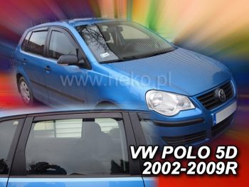 31136 Ανεμοθραύστες για Vw Polo (2002-2009)  5 πορτο - 4 τμχ εμπρός και πίσω